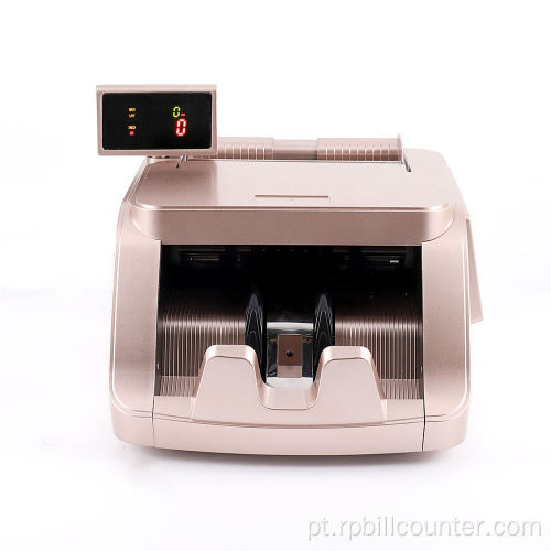 Máquina contadora de dinheiro portátil Mix Detector de notas